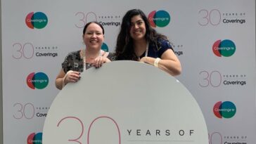 Coverings celebrate 30 years
