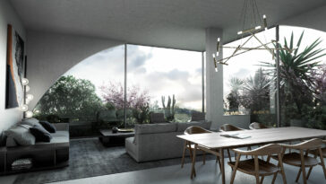 Sunflower inspired residential tower