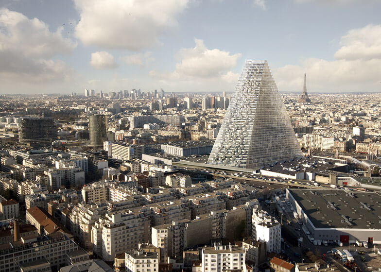 The Triangle Tower in Paris