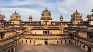 Orchha town in Madhya Pradesh