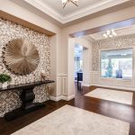 Entryway wall tile designs