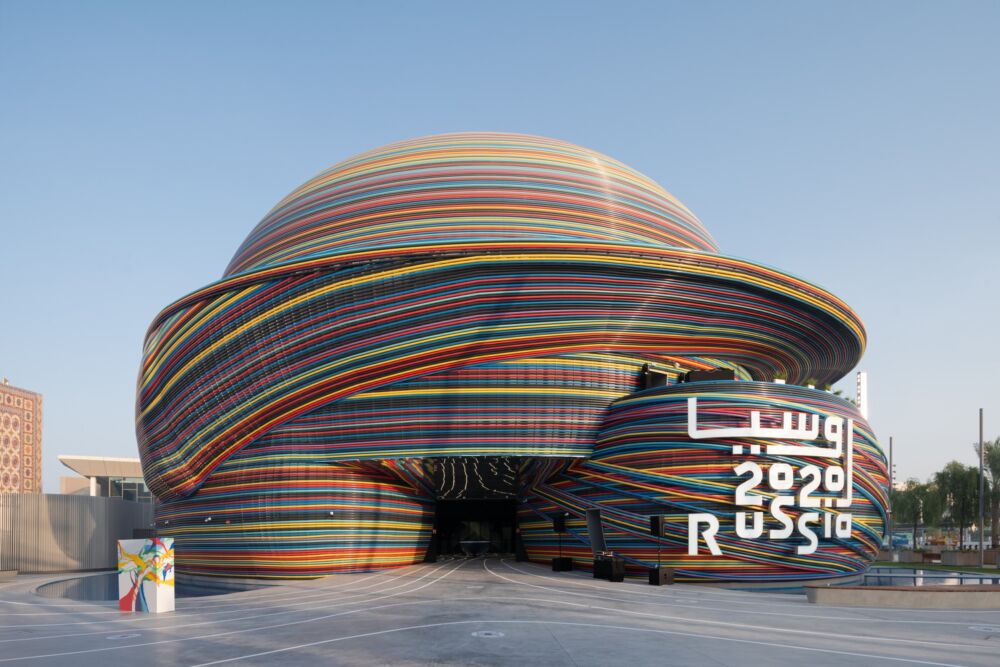 Russia pavilion at Expo 2020 Dubai