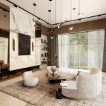 Luxurious Forest House designed by Ashley Gadeova