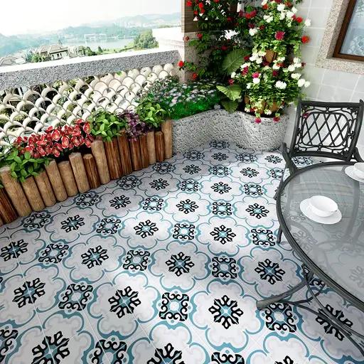 Porcelain Pattern Balcony Tiles