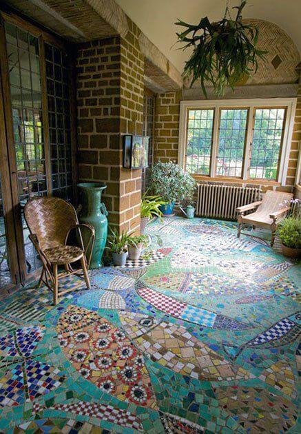 Mosaic Tile Floorings_6
