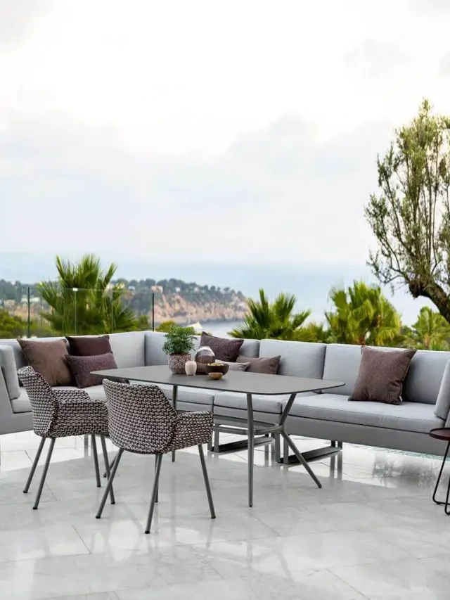 10 Top Outdoor Furniture Trends For 2023 - The Tiles of India