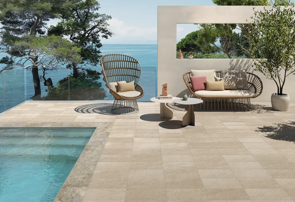 Double Porcelain Pool Tiles