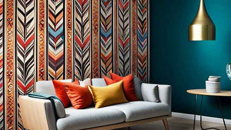 Living room wallpaper