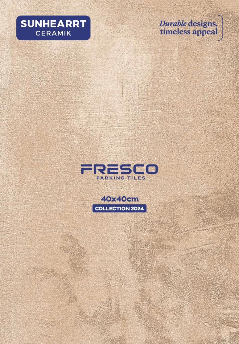 Sunhearrt Fresco Parking Tiles Catalogue 2024
40x40cm | 400x400mm