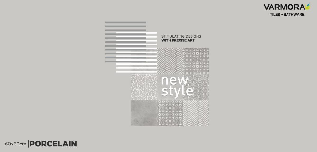 Varmora Matt Porcelain Tiles Catalogue 2024 | 60x60cm