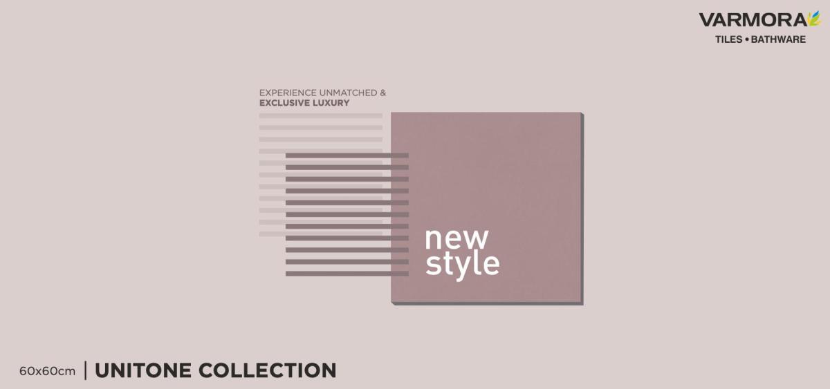 Varmora Unitone Floor Tiles Catalogue 2024 | 60x60cm