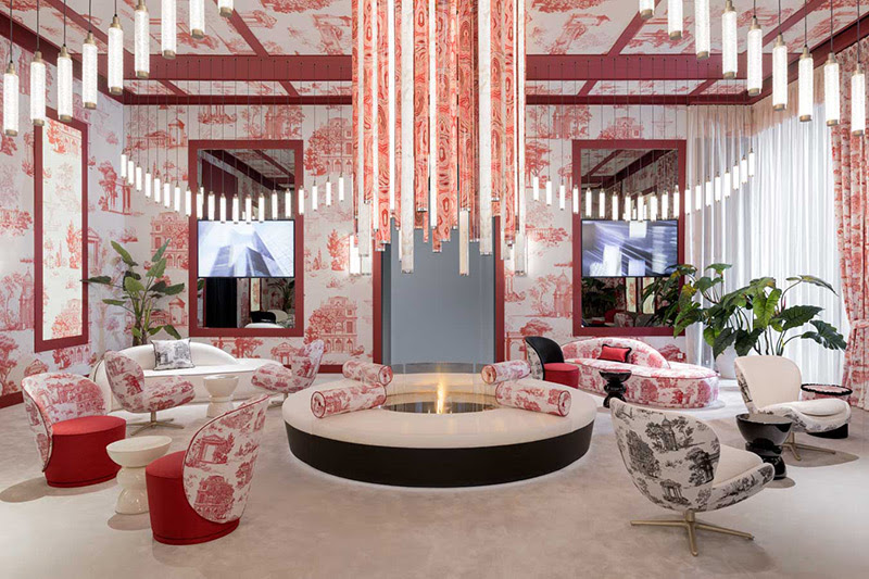 An immersive journey through light, materials and design