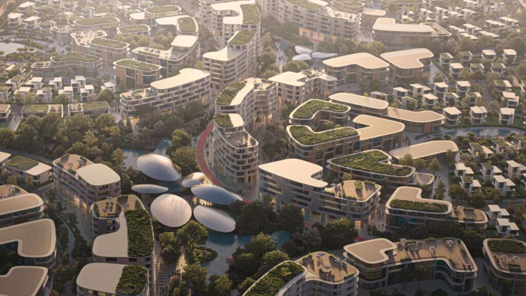 Khalid Bin Sultan City Designed by Zaha Hadid Architects