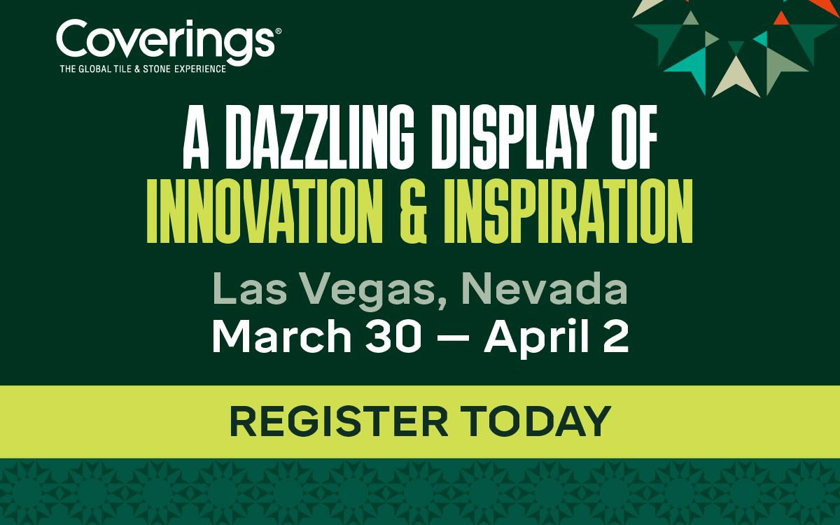 Coverings 2026